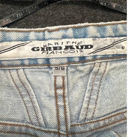 Vintage Marithé + François Girbaud Jean Cut Off Shorts, Size 5/6, EUC - Picture 3 of 5